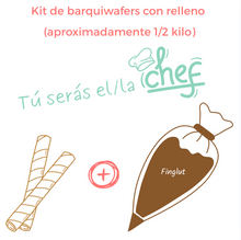 Cargar imagen en el visor de la galería, Barquiwafers Sin Gluten y Sin Maíz Rellenos