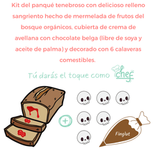 Cargar imagen en el visor de la galería, Panqué Tenebroso Sin Gluten y Sin Soya