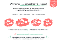 Cargar imagen en el visor de la galería, Pasta Tornillo Sin Maíz, Sin Gluten, Sin Azúcar y Vegana - 450g