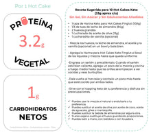 Cargar imagen en el visor de la galería, Harina para Hot Cakes Keto, Sin Gluten, Sin Azúcar, Vegana y Sin Maíz