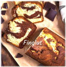 Cargar imagen en el visor de la galería, Panqué Sin Gluten, Sin Lácteos y Sin Maíz Marmoleado