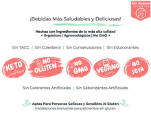Cargar imagen en el visor de la galería, Matcha Vegano, Keto, Sin gluten, Sin Maíz y Sin azúcar
